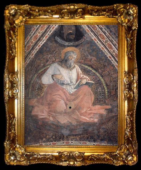 framed  Fra Filippo Lippi St John the Evangelist., ta009-2
